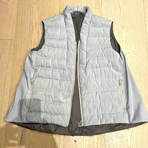 Brunello Cucinelli Jackets & Blazers - Brunello Cucinelli light blue padded vest size 44